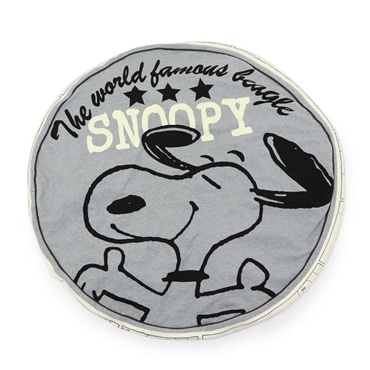 ペットパラダイス 犬 スヌーピー 丸型 クッション用 替えカバー 寝具 (ハッピーダンス柄) (90cmの丸型クッションに対応）(ペットパラダイス国内直営店72店舗展開 2025/10/1時点)  998-56127