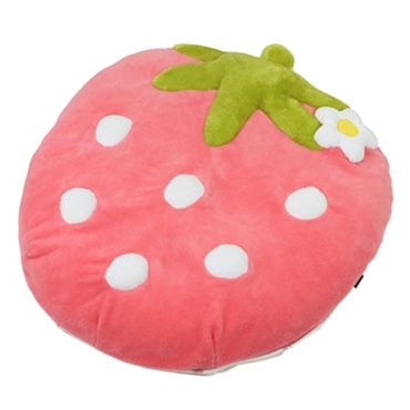 ペットパラダイス 犬 クッションカバー パステル ピンク 苺 クッションカバー (90×92㎝用) 寝具