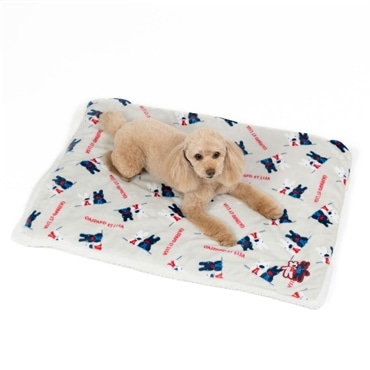 ペットパラダイス 犬 マット 秋 リサとガスパール遠赤外線 ボアマット 頬杖柄 四角型 (ペットパラダイス国内直営店72店舗展開2025/10/1時点) 寝具