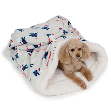 ペットパラダイス 犬 ベッド 秋 頬杖柄 筒型 寝袋 リサとガスパール （42×70㎝） ベッド 寝具 (ペットパラダイス国内直営店72店舗展開2025/10/1時点)