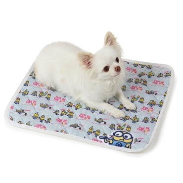 ペットパラダイス 犬 クール マット 夏 アイス柄 冷感マット ミニオン 四角 超小型犬 寝具