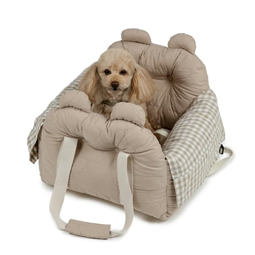 ペットパラダイス 犬 ドライブベッド ドライブボックス 車用 洗える ベッド 寝具 ( くまちゃん ドライブ キャリー 小型犬 ペットパラダイス国内直営店72店舗展開 2025/10/1時点)