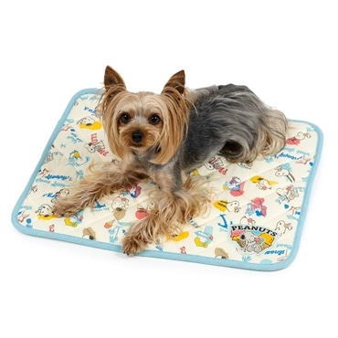 ペットパラダイス 犬 クール マット 夏 （48×40cm） アイス柄 冷柔マット スヌーピー 四角 超小型犬 寝具