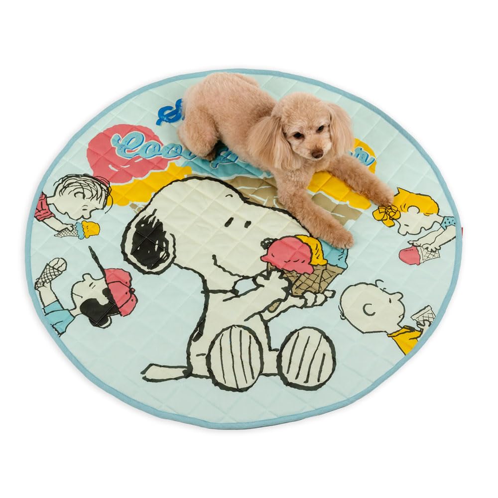 ペットパラダイス 犬 クール マット 夏 （60cm）アイス柄 冷柔 マット スヌーピー 小型犬 寝具