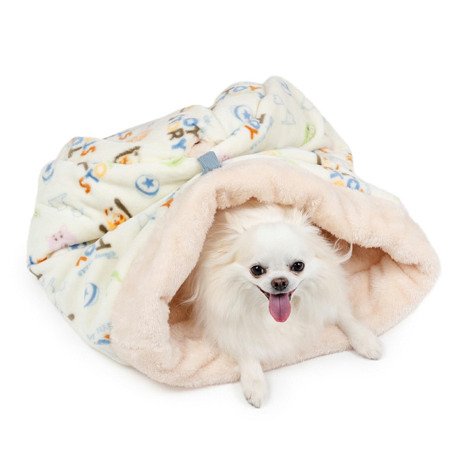 ペットパラダイス ディズニー トイ・ストーリー 犬 ベッド 冬用 遠赤外線 洗える 総柄 筒型 寝袋 （35×50cm） 遠赤 あったか ペット 冬 かわいい おしゃれ 可愛い 国内直営店72店舗展開2025/10/1時点 寝具