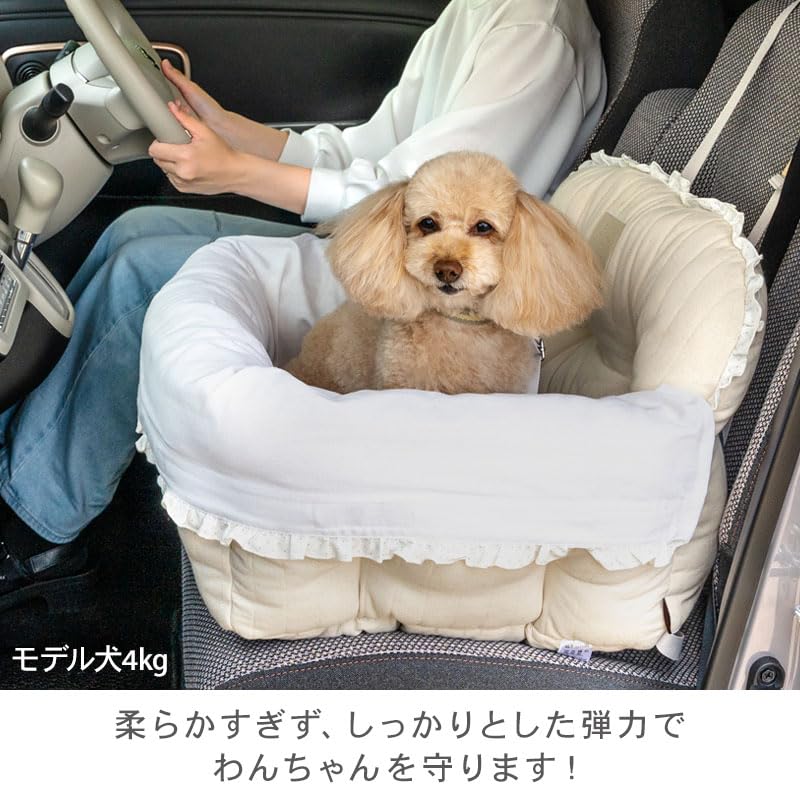 ペットパラダイス 犬 ドライブベッド ドライブボックス ドライブシート 車用 洗える ベッド 寝具 ( ナチュラル ドライブ カドラー M 小型犬 ペットパラダイス国内直営店72店舗展開 2025/10/1時点)