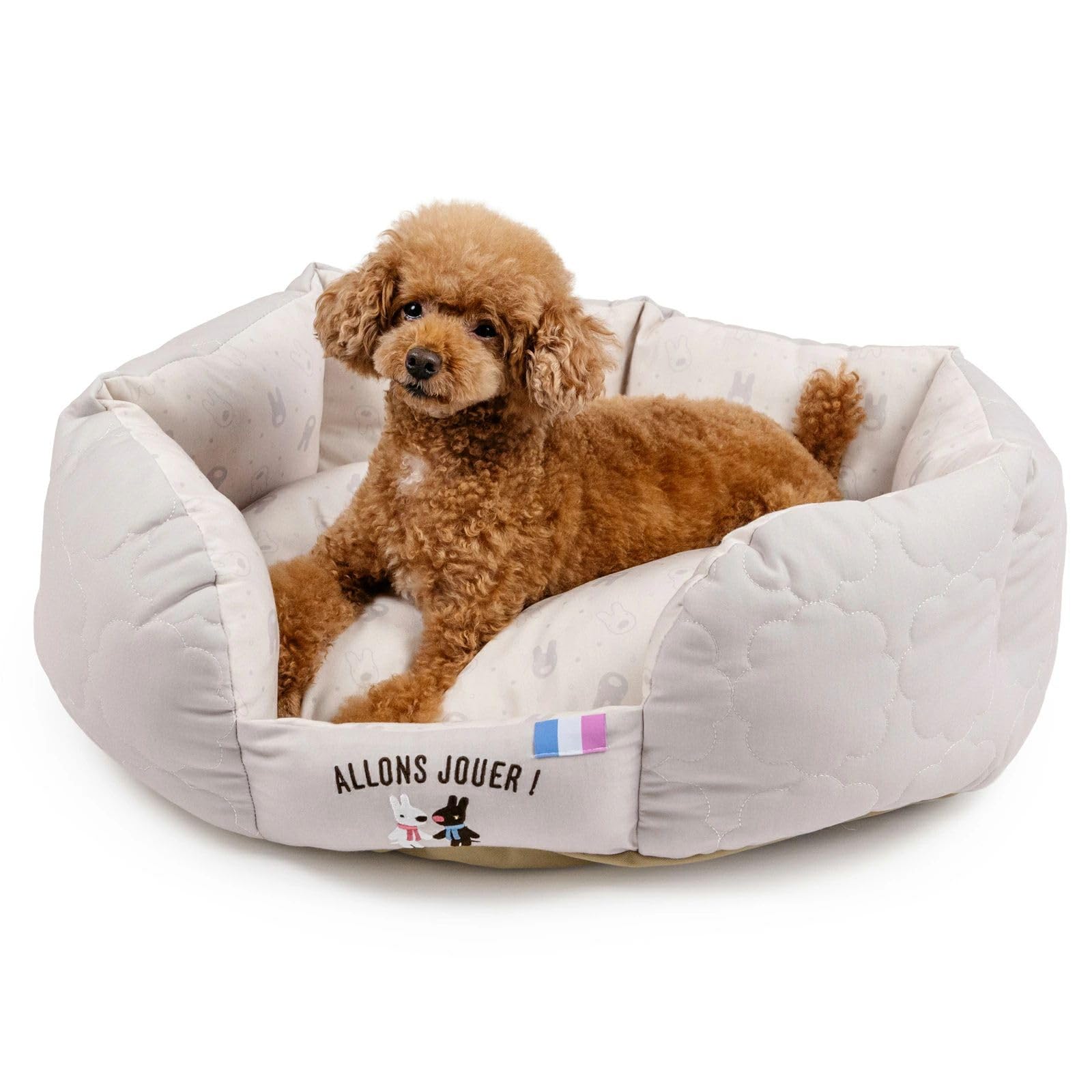 ペットパラダイス 犬 ペットベッド ペットソファー ペットクッション 寝具 猫 子犬 小型犬 洗える ( リサとガスパール キルティング カドラー ペットパラダイス国内直営店72店舗展開2025/10/1時点)