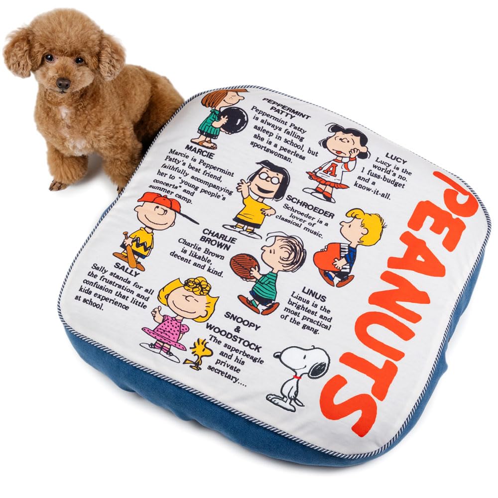 ペットパラダイス 犬 スヌーピー フレンズ 四角 クッション 洗える 寝具