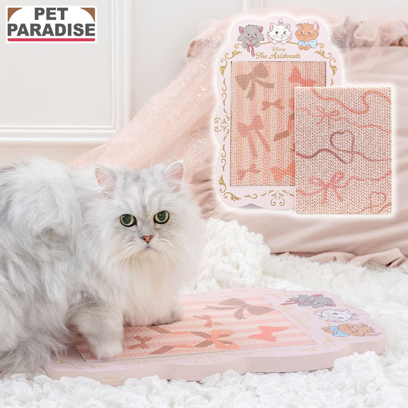 ペットパラダイス ディズニー キャット 猫 爪とぎ 交換用プレート付き 猫用品 ネコ ねこ ストレス解消 ガリガリ スクラッチャー