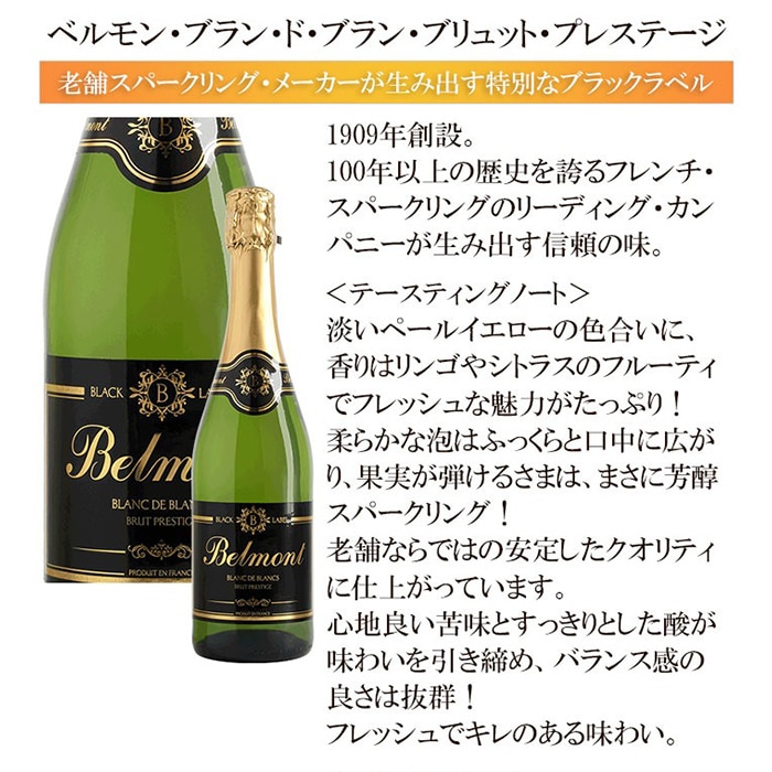 ソムリエ おすすめ! 選りすぐり辛口 スパークリングワイン 4本セット