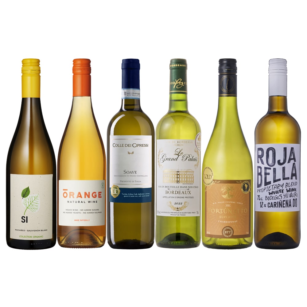 さわやか柑橘たっぷり白ワイン６本ワイン辛口オレンジワイン入り