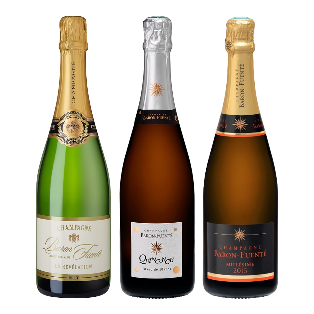 シャンパーニュ！バロン・フエンテ 傑作のシャンパン 3本セット