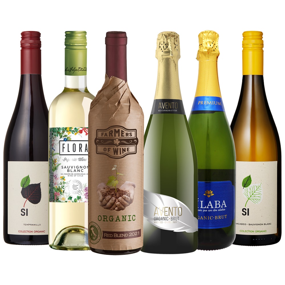 すべてオーガニックワイン！ 赤 白 泡 バラエティ6本セット