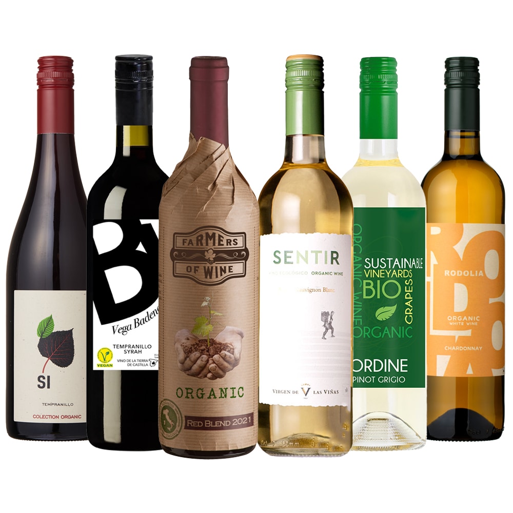 すべてオーガニックワイン！ 赤 白 バラエティ6本セット