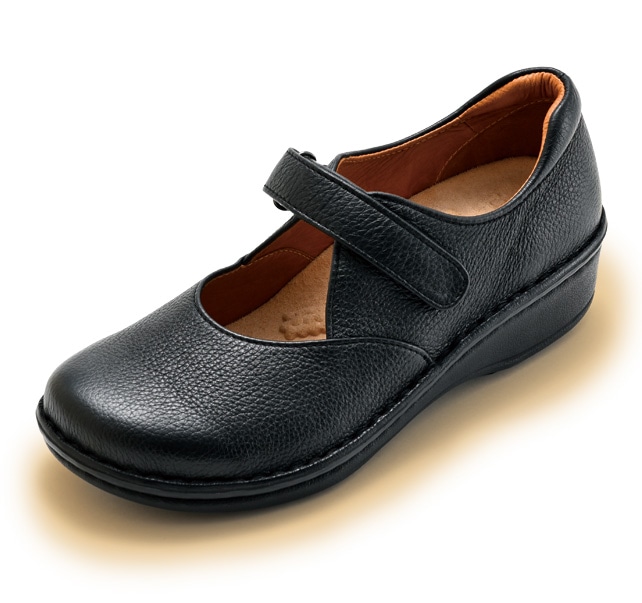 No.18891 鹿革ストラップシューズ