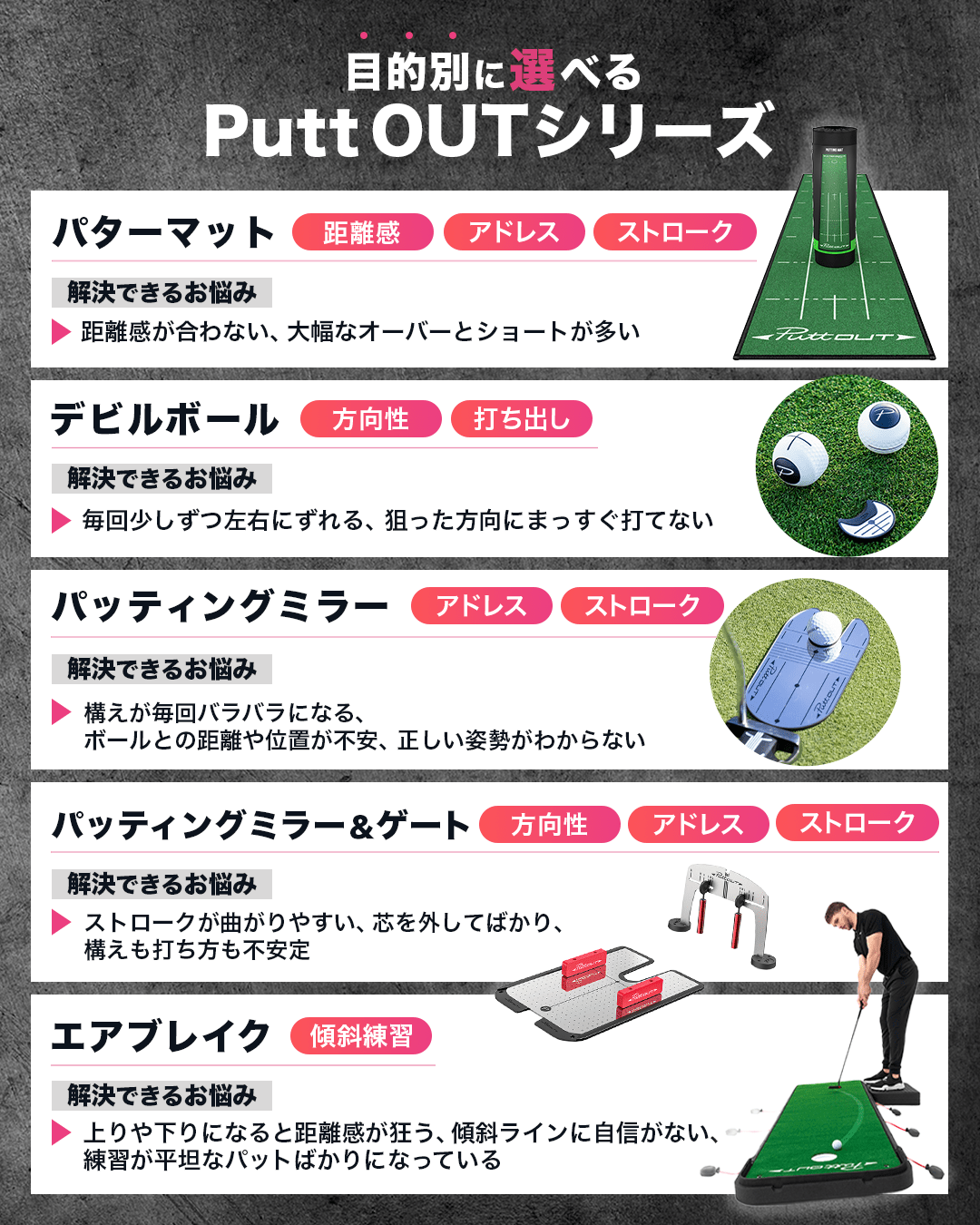 シリーズ比較表