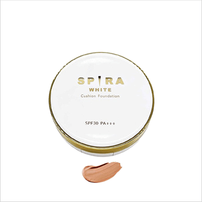 ［エコ得！］SPIRA WHITE クッションファンデーション ナチュラルベージュ×2個