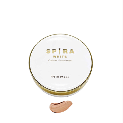 ［エコ得！］SPIRA WHITE クッションファンデーション ライトベージュ×2個