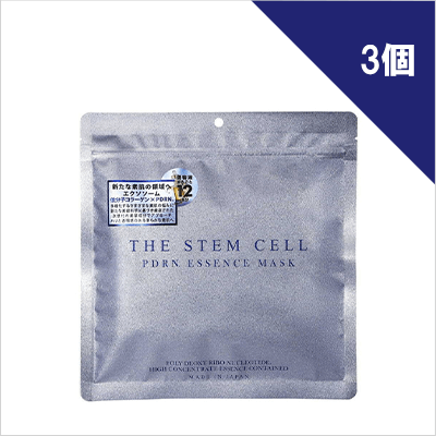 ［エコ得！］THE STEM CELL PDRN ESSENCE MASK（ザ ステムセル ピーディーアールエヌ エッセンスマスク）×3個