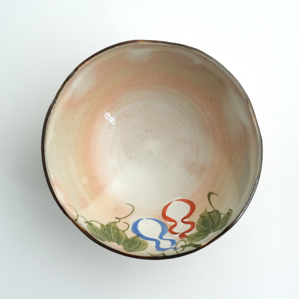 粉引六瓢 夫婦茶碗