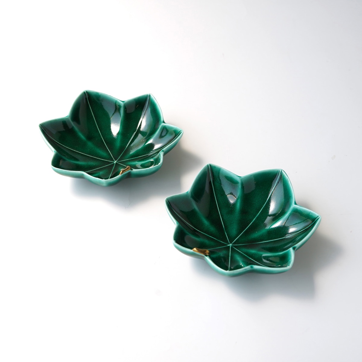 青楓　小皿(2枚)
