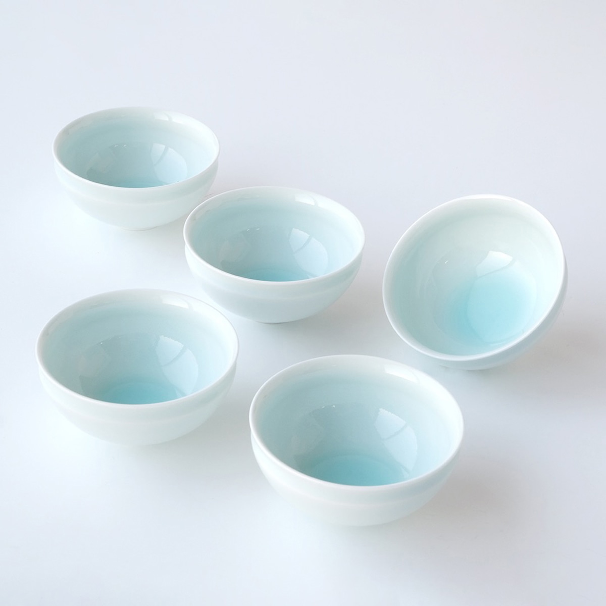 月の雫　お茶呑茶碗(5個）