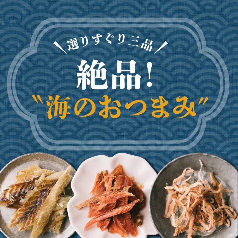 【送料無料】漁つまみ おつまみ3点セット【むしりたら 30g 、ソフトあたりめ 22g、柔らかサーモン 30g】国産の自然素材を使ったプレミアムなヘルシーおつまみ 職人が丁寧に手作りで仕上げた贅沢な海の幸のおつまみ。【メール便】タマチャンショップ