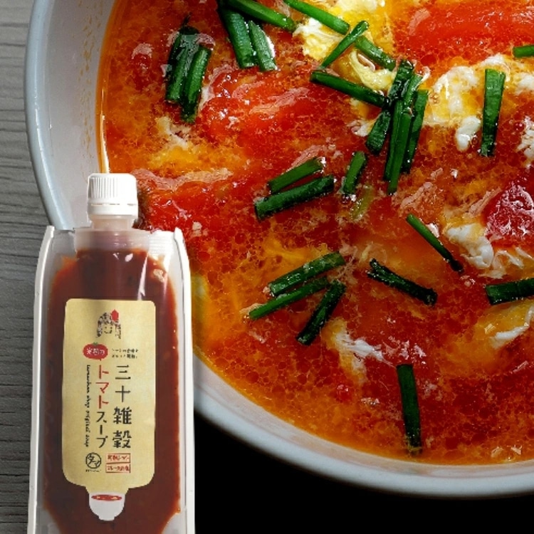 完熟トマトスープ