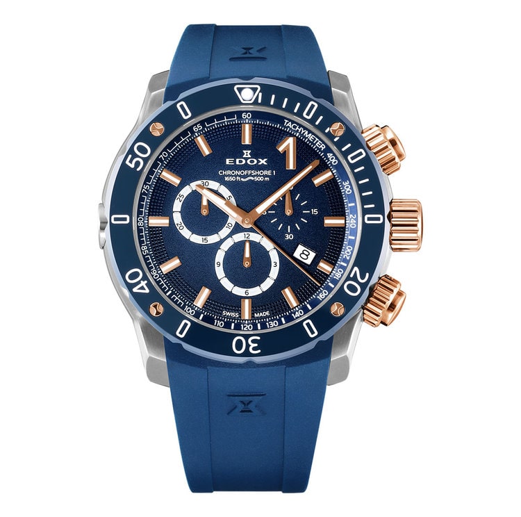 EDOX エドックス 腕時計　10221-357RBU3-BUIR3