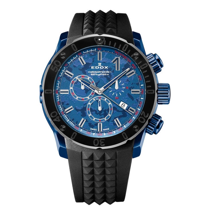 EDOX エドックス 腕時計　10221-37BU5-BUM5