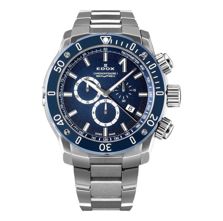 EDOX エドックス 腕時計　10221-3BU3M-BUIN3