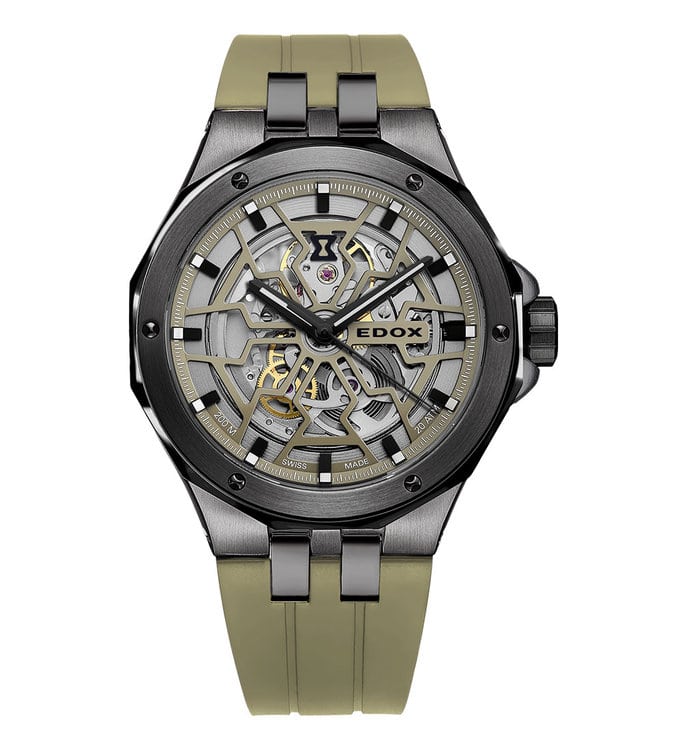 EDOX エドックス 腕時計　85303-357GNCAV-VONB