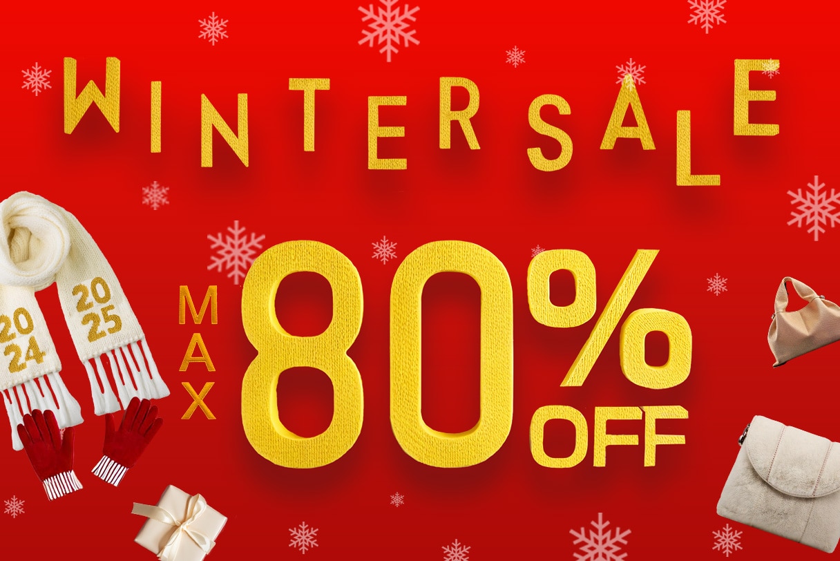 〔予告〕WINTERSALE！最大80%OFFセール開催