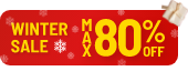 Winter Sale MAX80%off