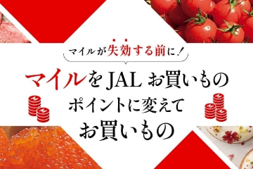 マイルをJALお買いものポイントに変えてお買いもの